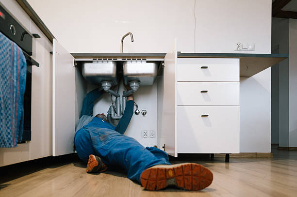 Professional Plumbing technician working in Wills Point, TX